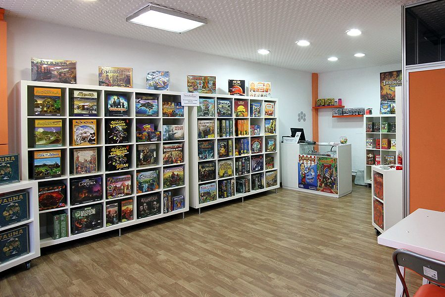 tienda de juegos