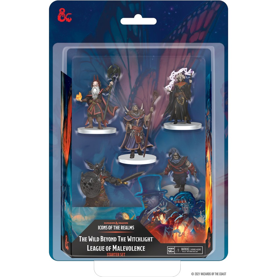 D&D Icons of the Realms Miniatures: The Wild Beyond the Witchlight-League of Malevolence Starter Set