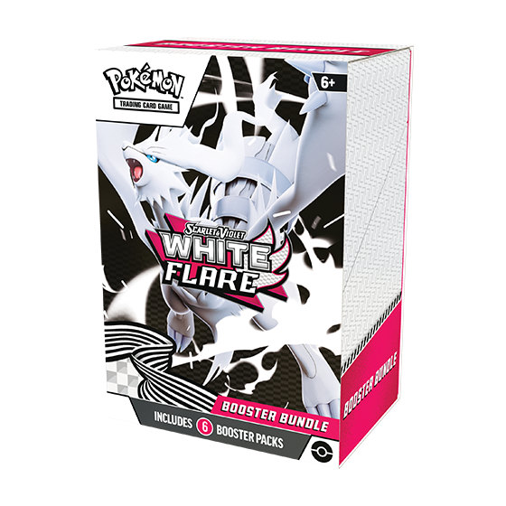 Pokémon TCG: Scarlet & Violet 10.5 - "Black Bolt & White Flare" White Flare Booster Bundle