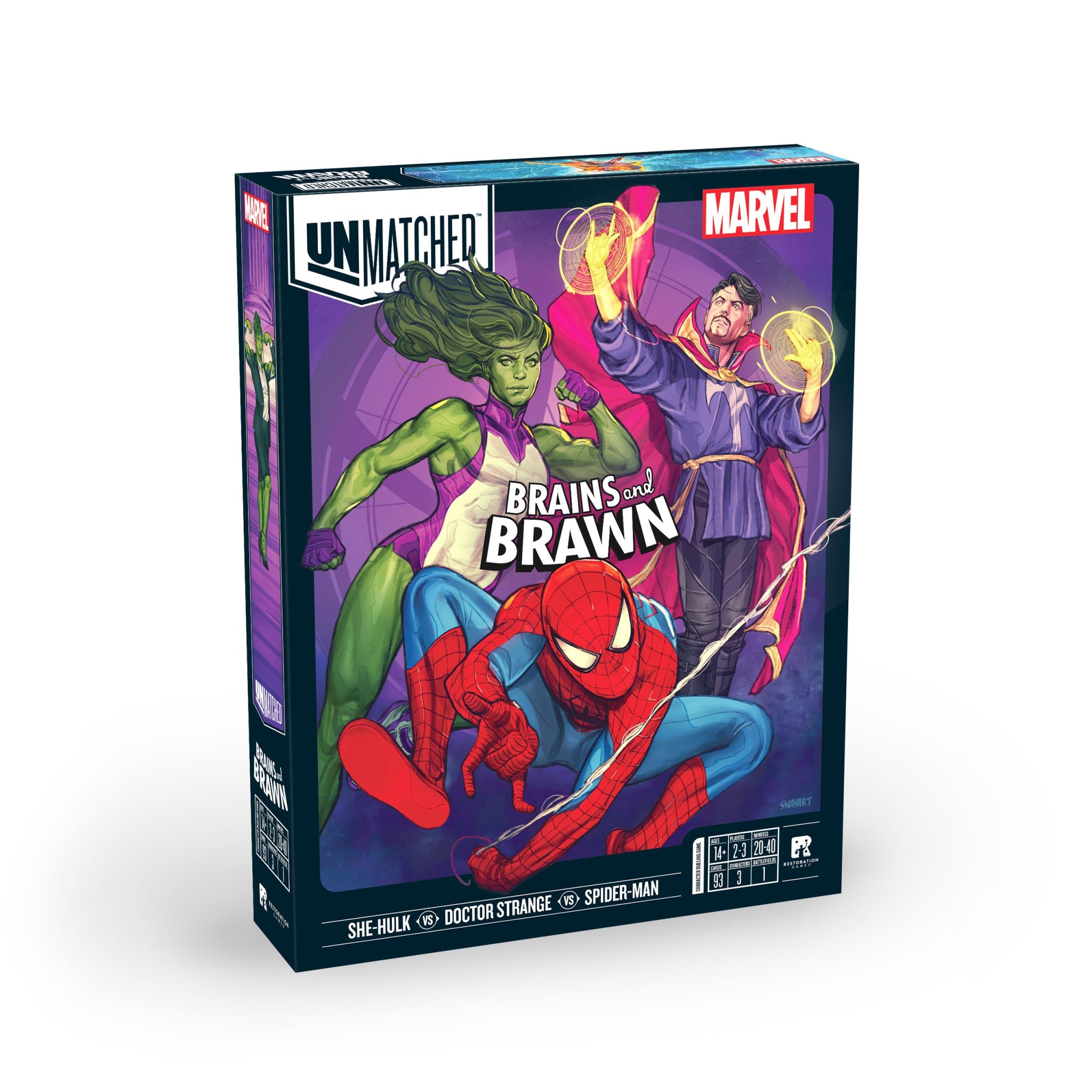 Unmatched Marvel 5: Brains & Brawn