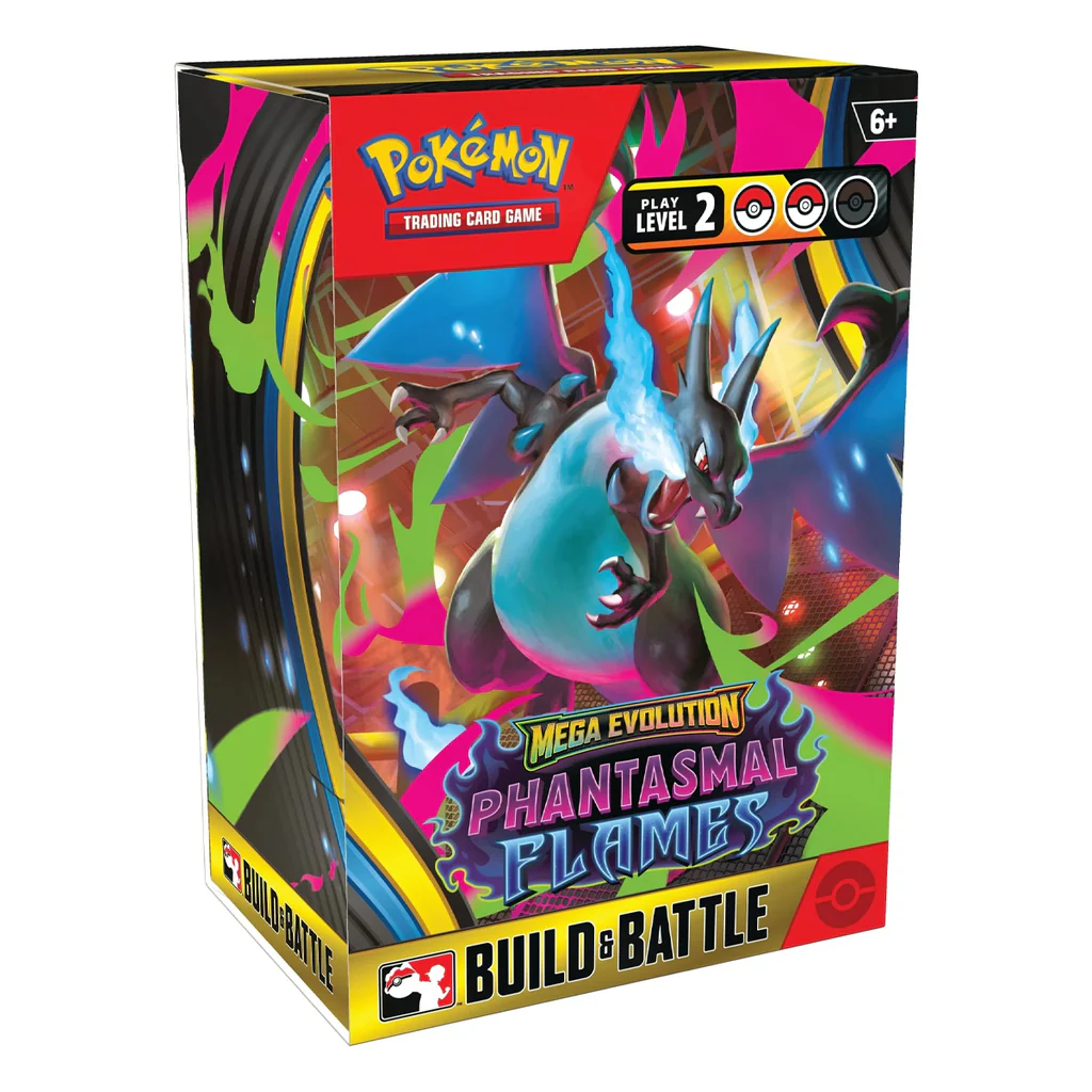 Mega Evolution 2 - "Phantasmal Flames" Build & Battle Box