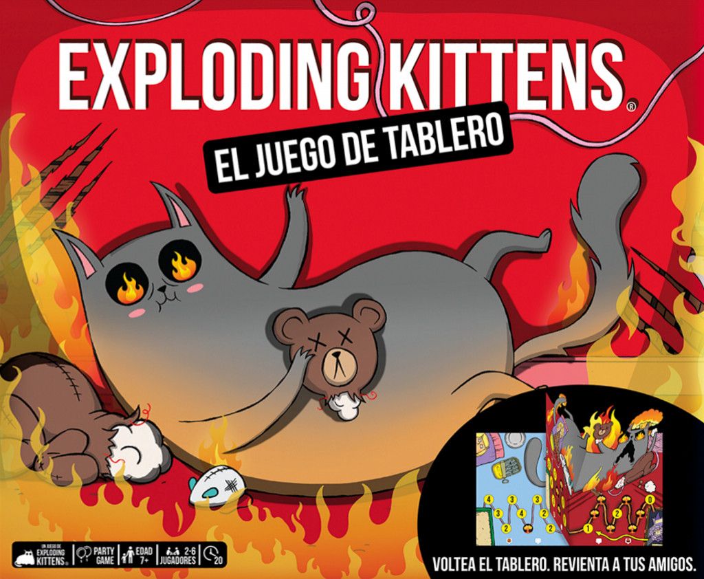 Exploding Kittens: El Juego de Tablero