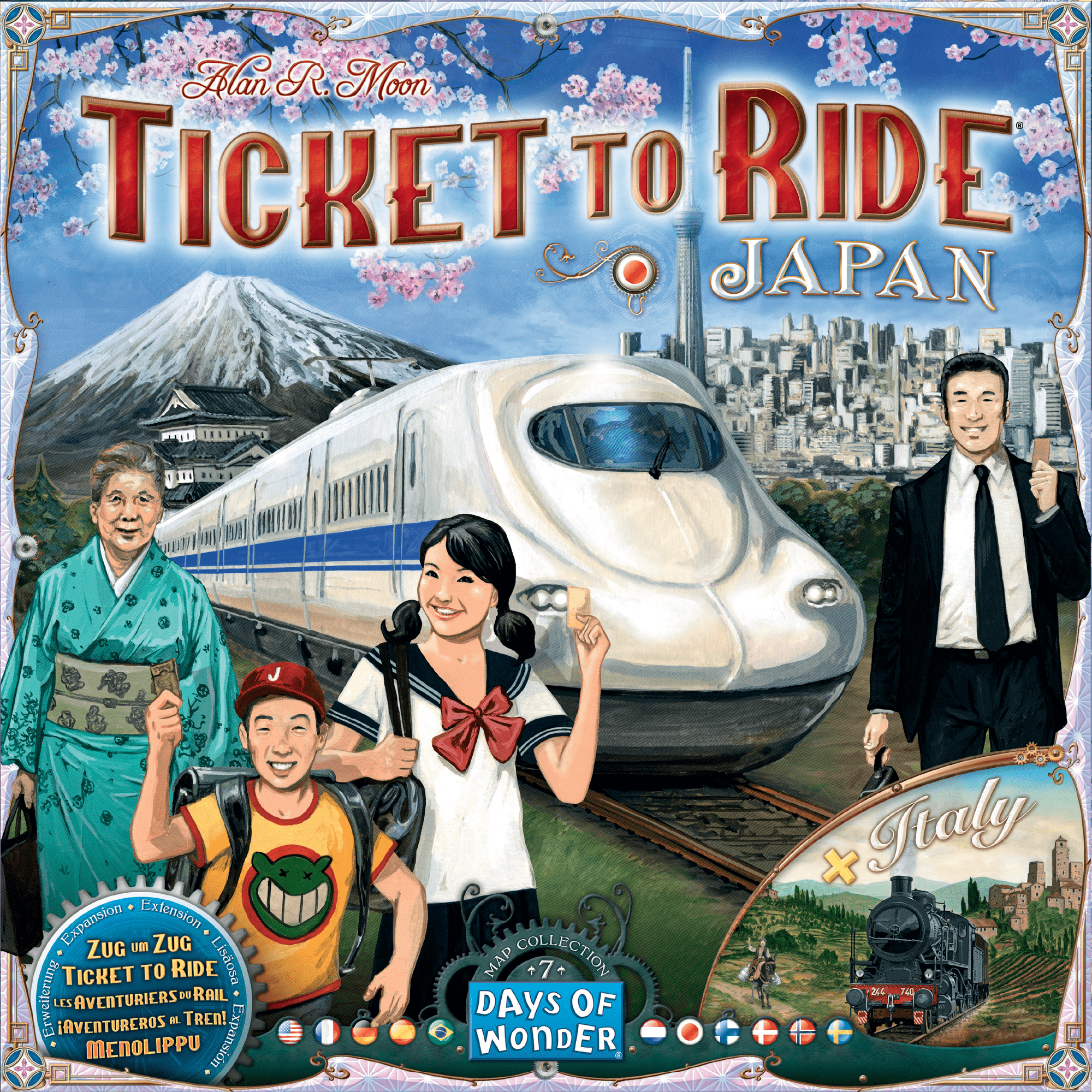 ¡Aventureros al Tren! Italia + Japón