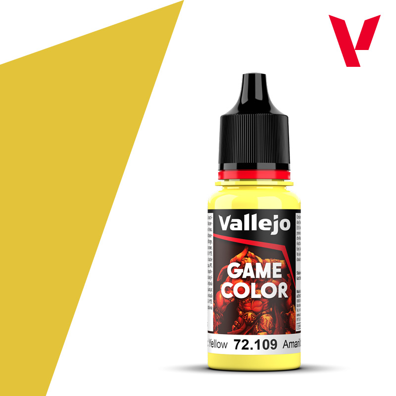 Vallejo Game Color – Amarillo Tóxico (18 ml)