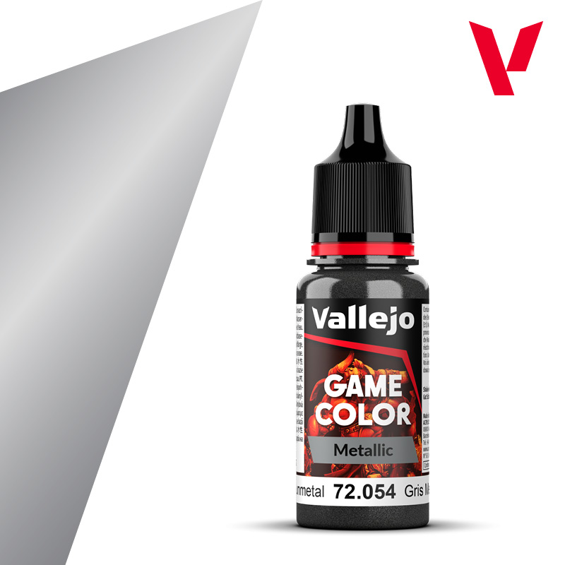 Vallejo Game Color – Gris Metalizado (18 ml)