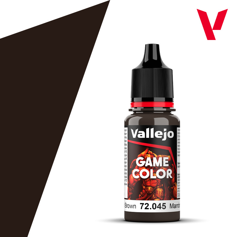 Vallejo Game Color – Marrón Carbonizado (18 ml)