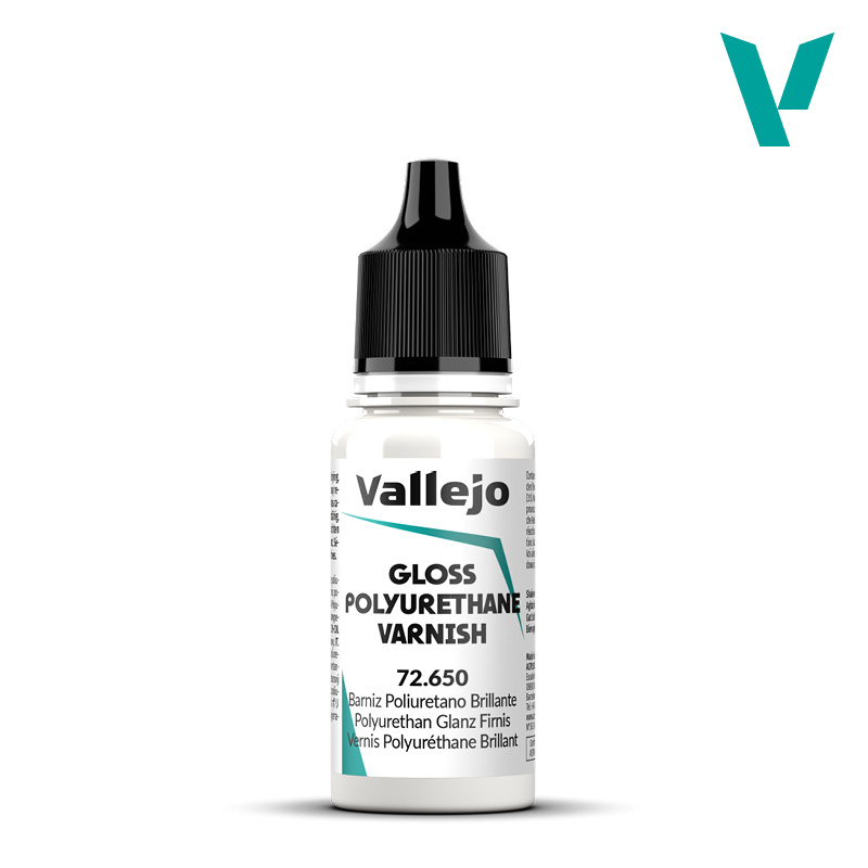 Vallejo Game Color – Barniz Poliuretano Brillante (18 ml)