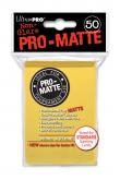 Fundas Ultra Pro PRO-Matte Standard Yellow 50ct