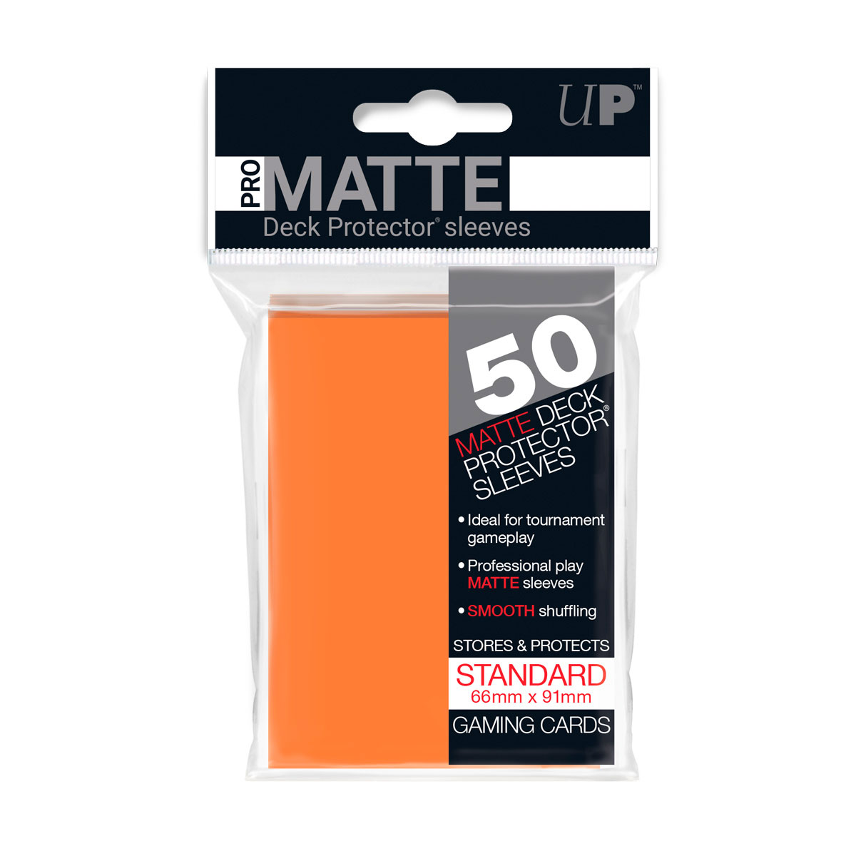 Fundas Ultra Pro PRO-Matte Standard Orange 50ct