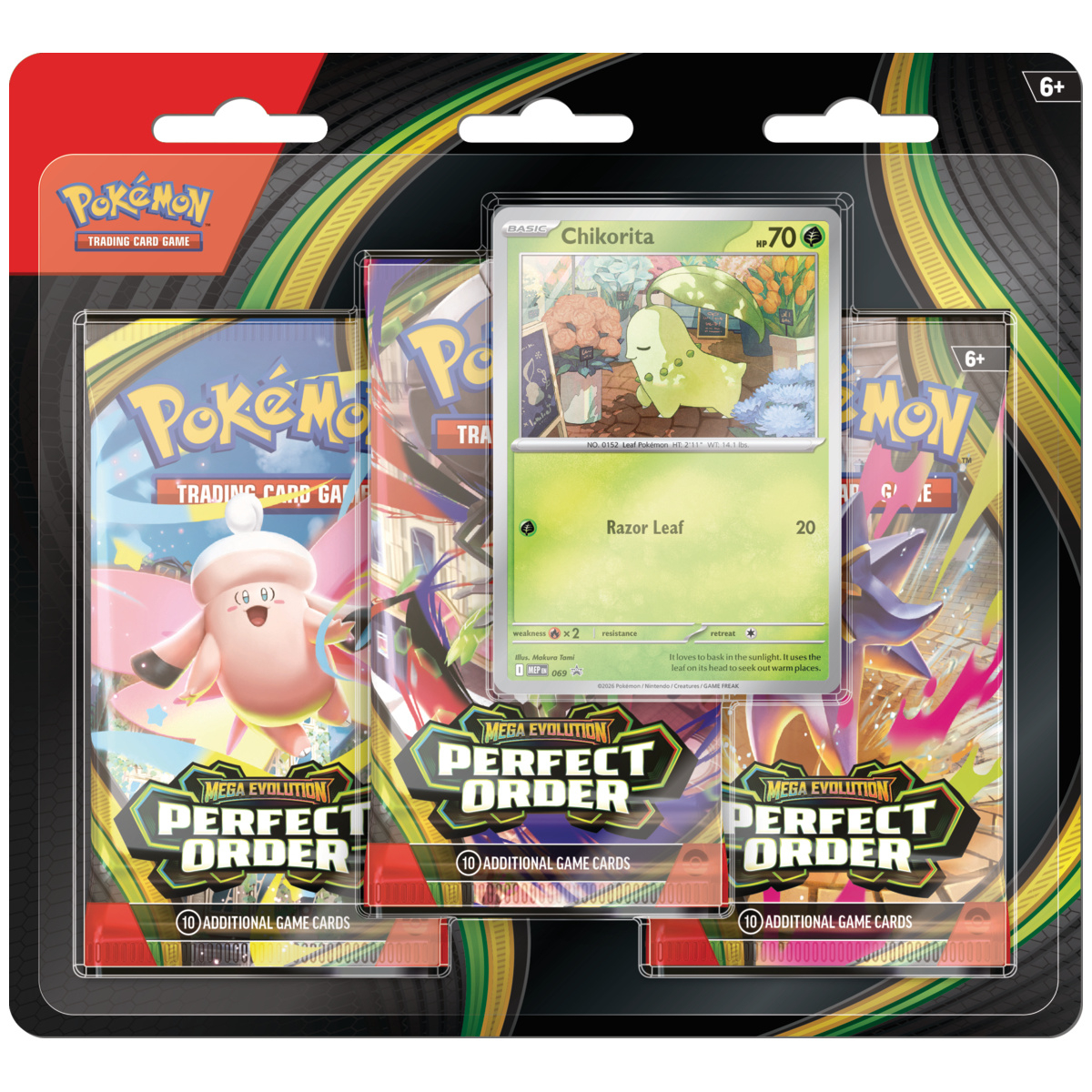 Pokémon TCG: Mega Evolution 3 3-Booster Blister